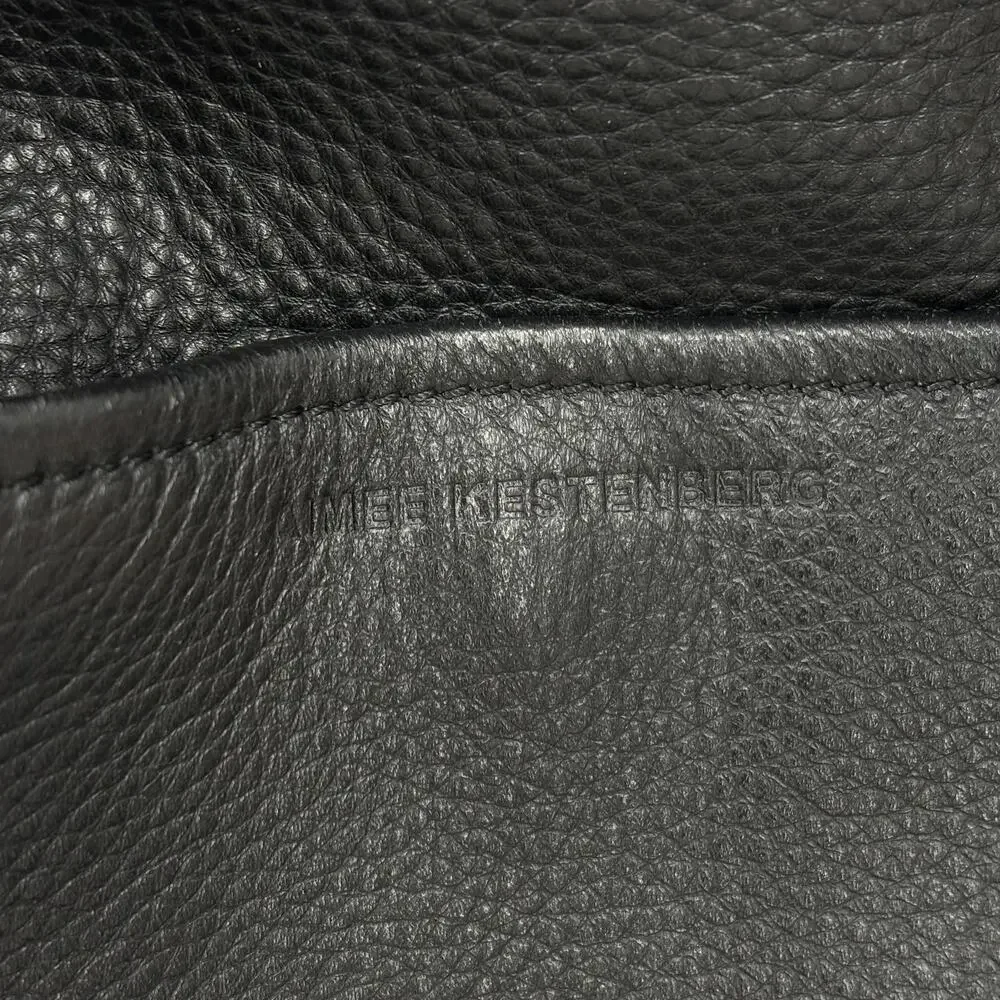 Aimee Kestenberg Tamitha Backpack‎ Black Pebbled Leather Handbag Purse